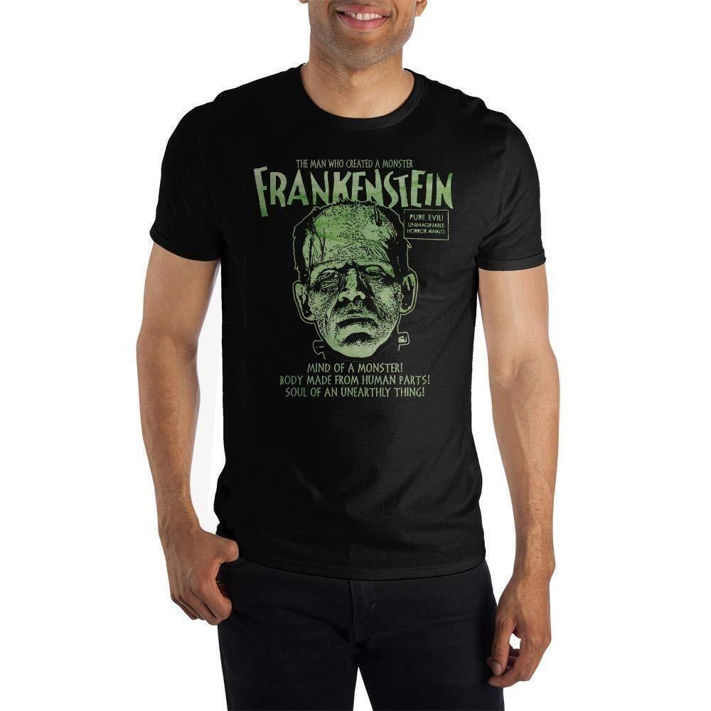 Frankenstein Classic Horror Movie Poster Graphic T Shirt